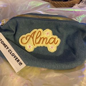 NWT Stoney Clover Lane personalized Western Denim Jumbo Fanny